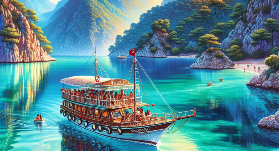 Marmaris'te Tekne Turu ve Koy Keşfi: Denizin ve Plajların Büyülü Tatil Deneyimi