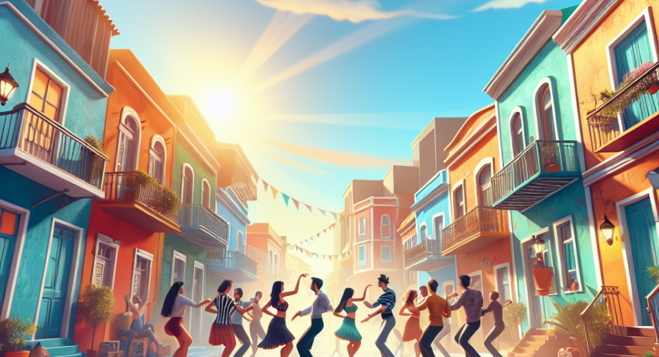 Renkli Evler ve Salsa Ritmleri