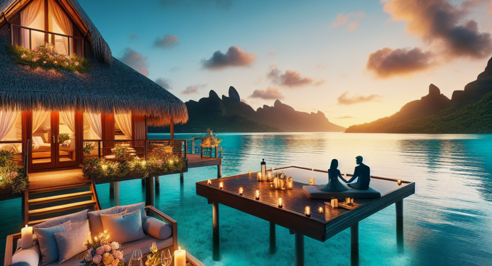 Bora Boraʼda Su Üstü Bungalovlarda Romantik Bir Balayı