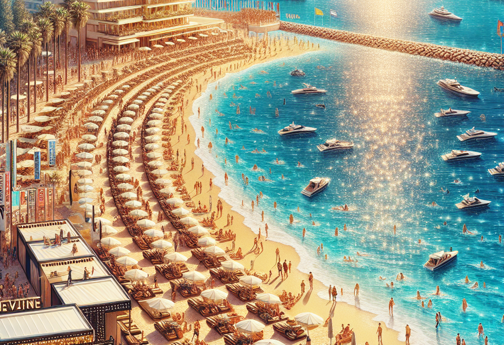 Cannes Film Festivali ve Lüks Plajlarda Deniz ve Tatil Keyfi