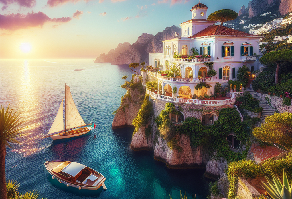 Capriʼde İtalyan Rivierasıʼnda Lüks ve Romantizm