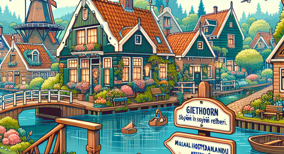 Giethoorn Şehri İçin Seyahat Rehberi: Masalsı Hollanda Köyünü Keşfedin
