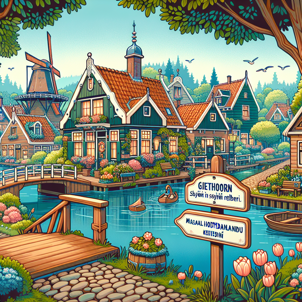 Giethoorn Şehri İçin Seyahat Rehberi: Masalsı Hollanda Köyünü Keşfedin
